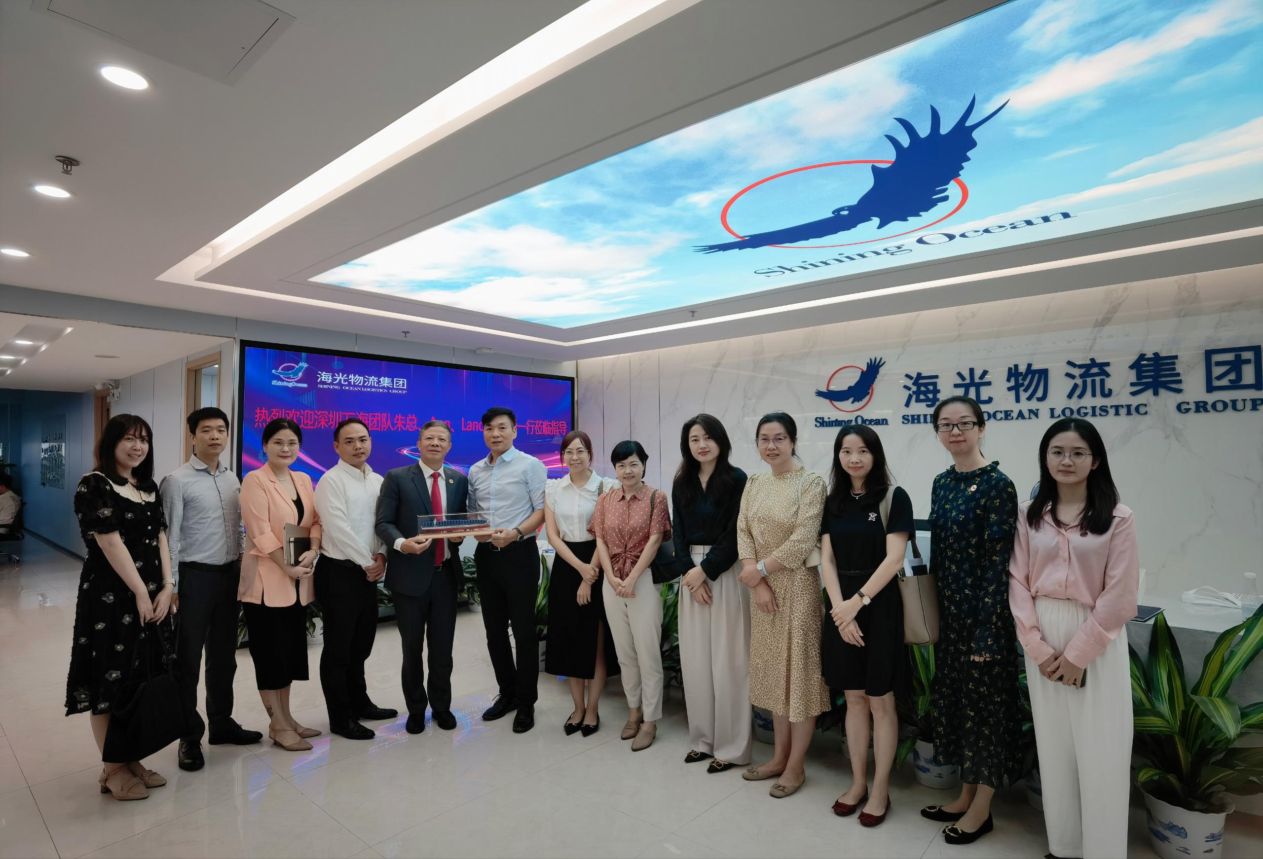 萬海團(tuán)隊蒞臨集團(tuán)總部